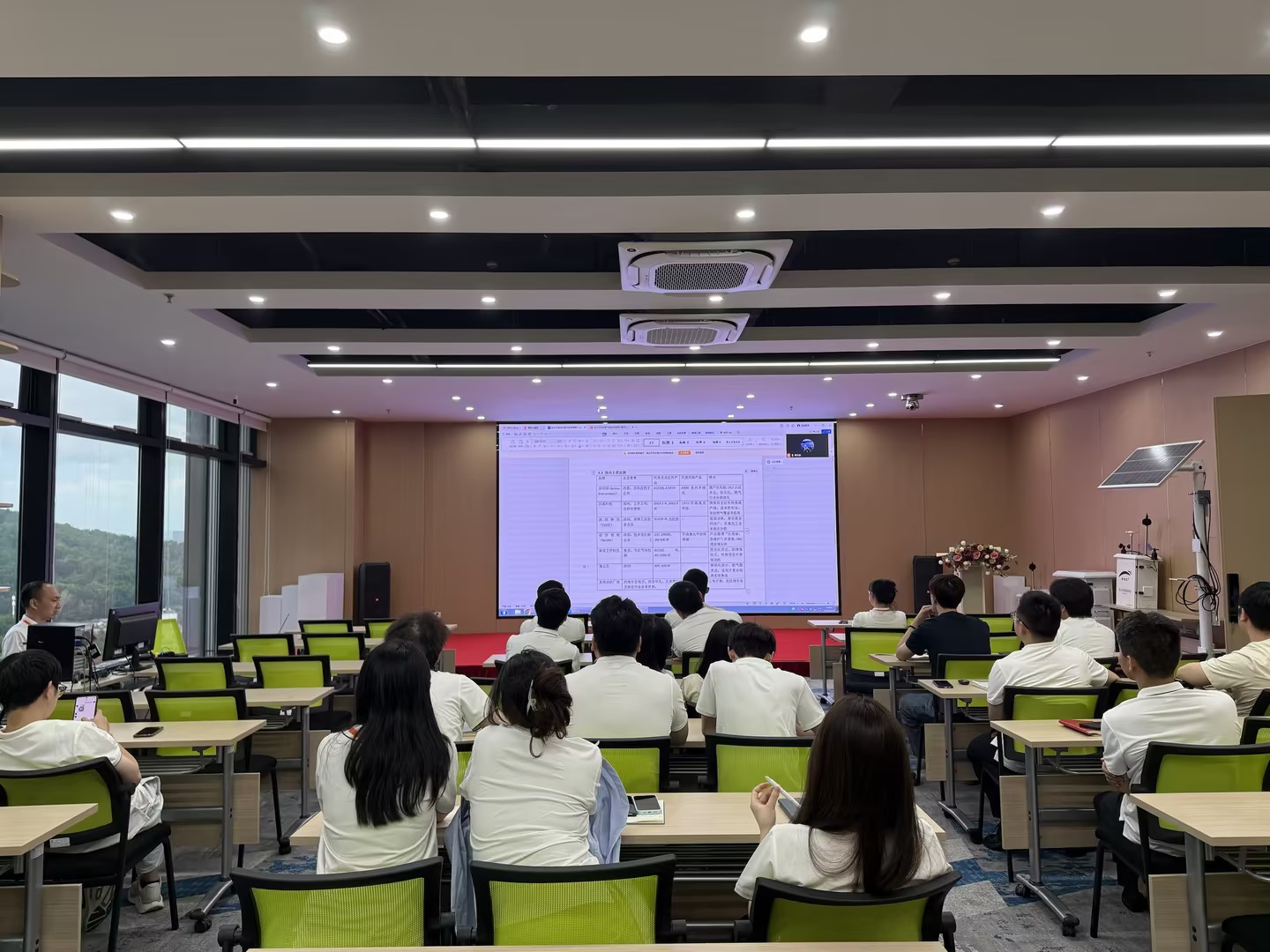 公司舉辦石化行業安全監測場景專題培訓